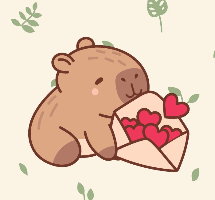 Có rất nhiều hình ảnh avatar capybara cute để bạn lựa chọn